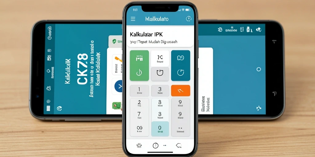 Tampilan antarmuka CK789 dengan fungsi Kalkulator IPK yang intuitif.