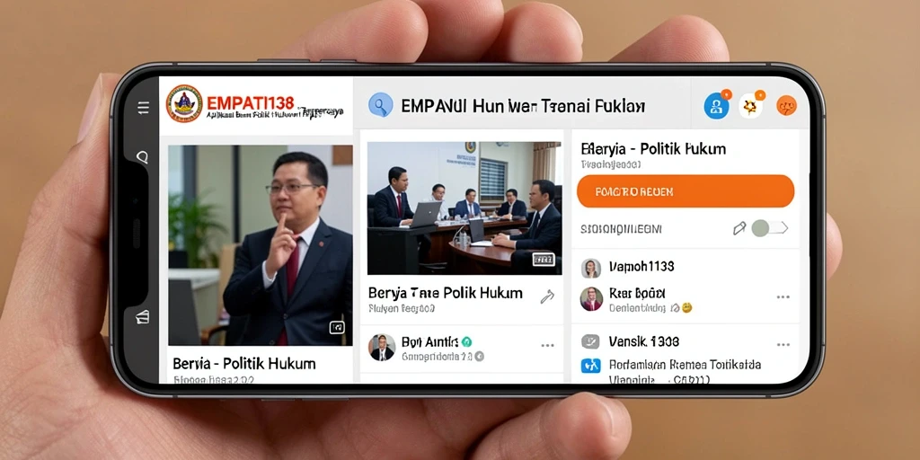 Tampilan antarmuka pengguna EMPATI138 yang modern dan fungsional.