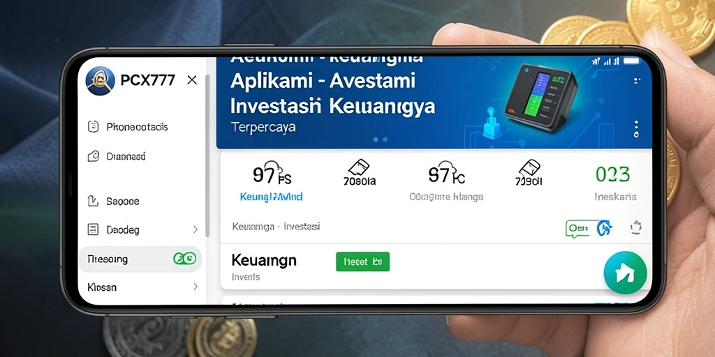 Tampilan antarmuka PCX777 yang menarik dan fungsional.